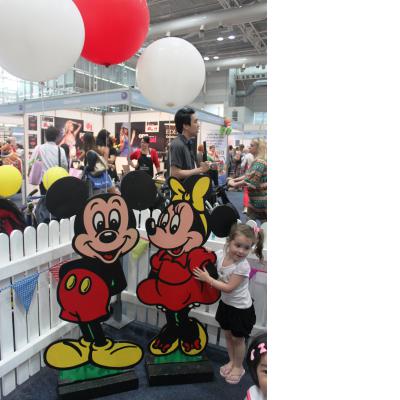 Mickey Mouse, Minnie Mouse & Donald Duck Photo Props