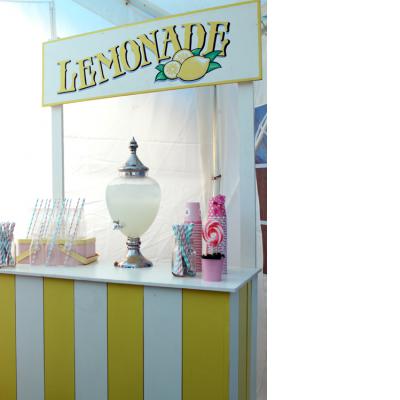 Vintage Lemonade Stand Booth