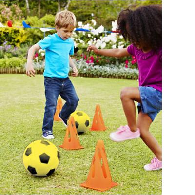 Small Safety Traffic Cones - set of 7