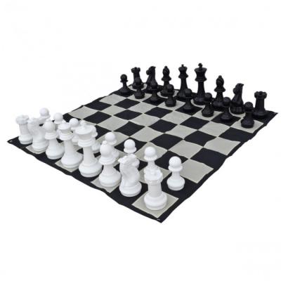 Premium 40cm Giant Chess Set with Mat