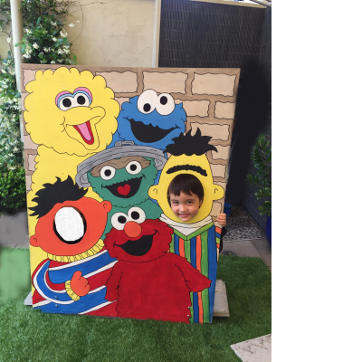 Sesame Street Photo Prop