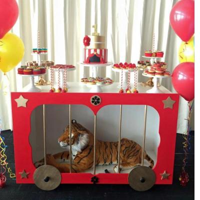 Circus Tiger Cage Dessert Table 