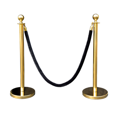 Bollards - Gold and black