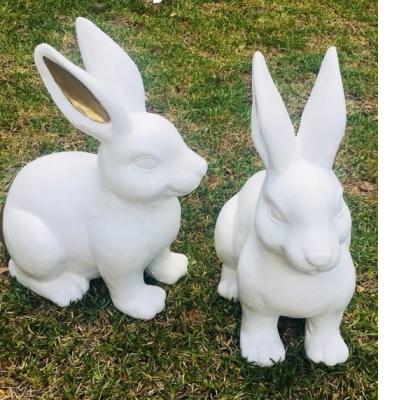 White rabbits set of 2