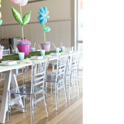 Children's Tiffany Chairs - Clear