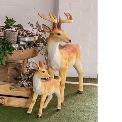 Reindeer / Deer Statues set of 3