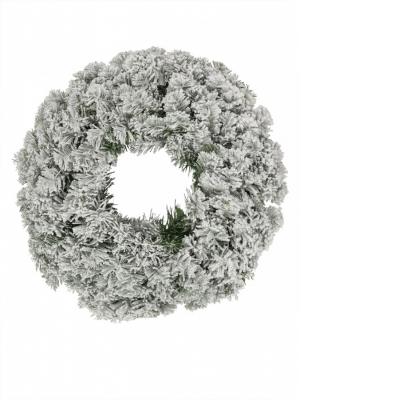Snow Flocked Wreath