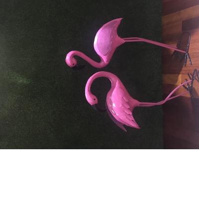 Flamingo Props Set of 2 