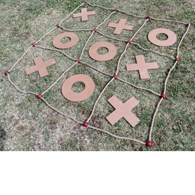 Giant floor Naughts and Crosses Game