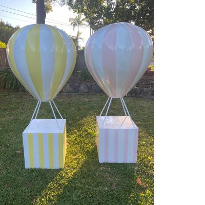 Hot Air Balloons - available in yellow, pink and blue
