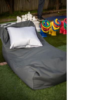 Lounge Style Bean Bag with cushion