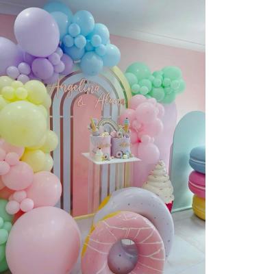 Pastel Rainbow Arch