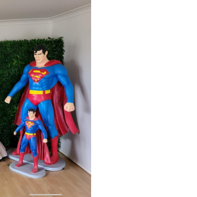 Giant Superman Statue
